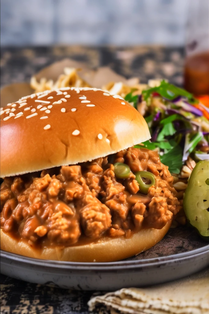 Chicken Gumbo Sloppy Joes