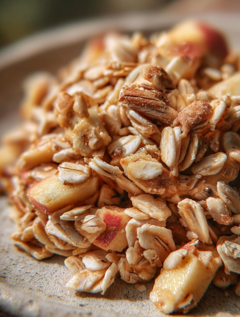 Healthy Oat Apple Bird Snacks Recipe