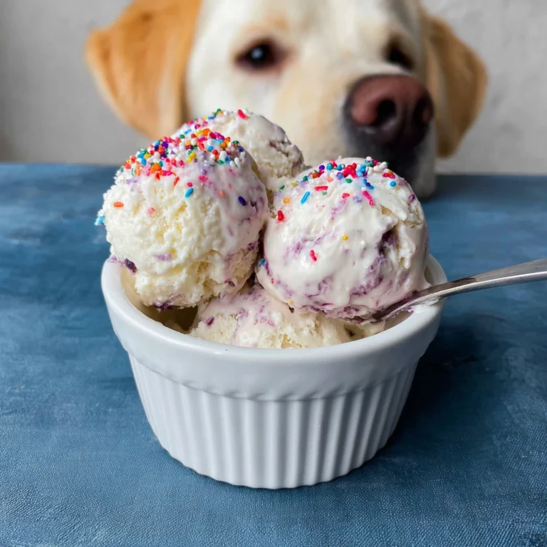 Dog ice Cream Recipe