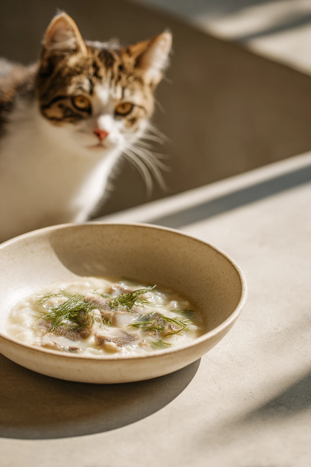Hydrating cat soup recipe with fish broth recipe