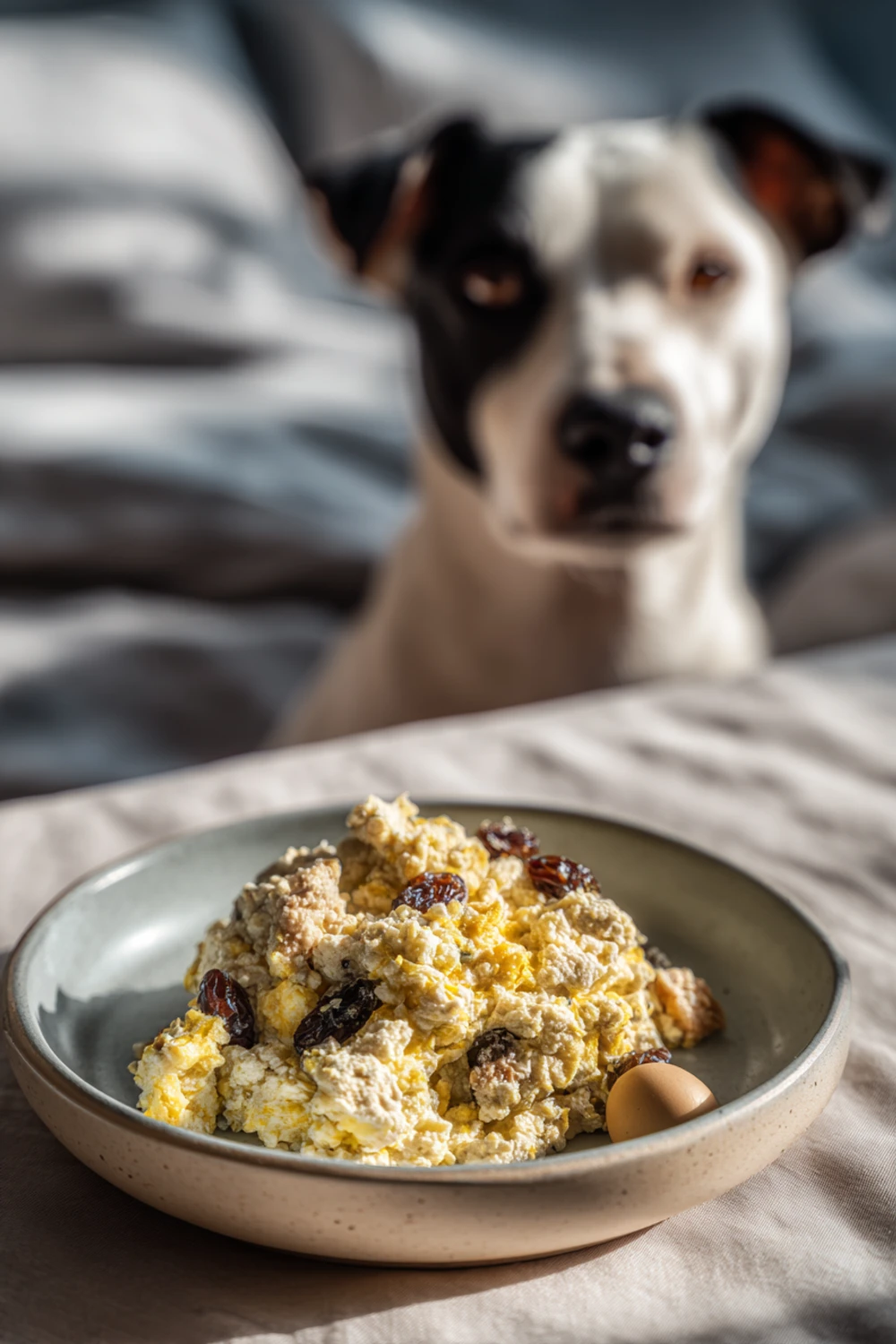 Homemade dog dinner recipe with lamb and veggies recipe