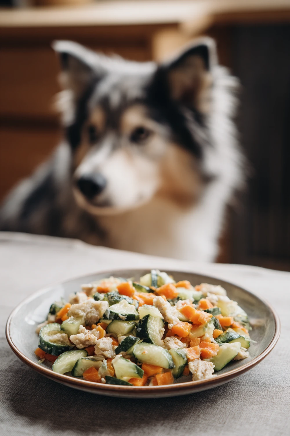 Homemade dog healthy treat recipe with salmon recipe